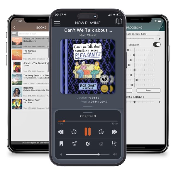 Download fo free audiobook Can't We Talk about Something More Pleasant?: A Memoir by Roz Chast and listen anywhere on your iOS devices in the ListenBook app.