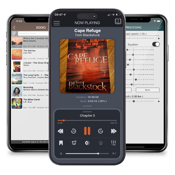 Download fo free audiobook Cape Refuge by Terri Blackstock and listen anywhere on your iOS devices in the ListenBook app.