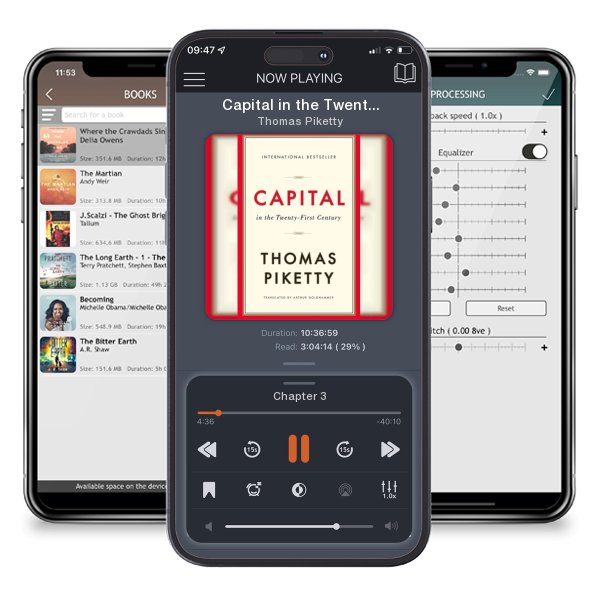 Download fo free audiobook Capital in the Twenty-First Century by Thomas Piketty and listen anywhere on your iOS devices in the ListenBook app.
