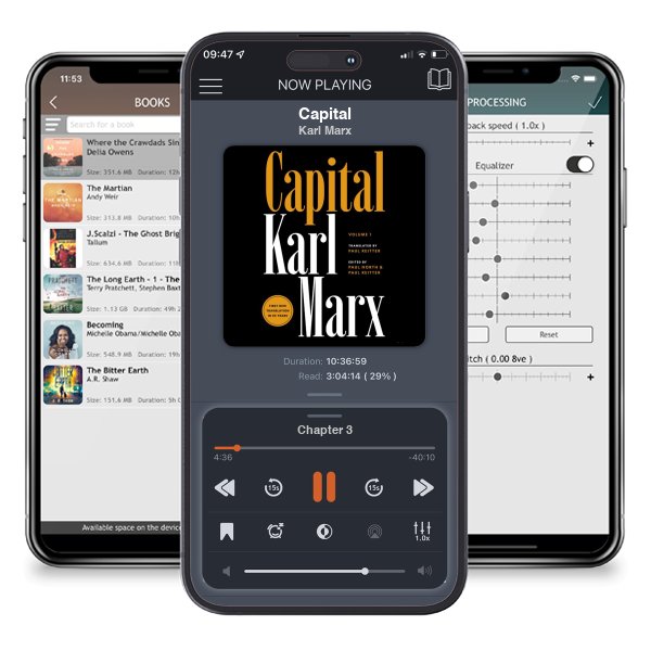 Download fo free audiobook Capital by Karl Marx and listen anywhere on your iOS devices in the ListenBook app.