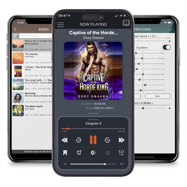 Download fo free audiobook Captive of the Horde King (Horde Kings of Dakkar Book 1) by Zoey Draven and listen anywhere on your iOS devices in the ListenBook app.
