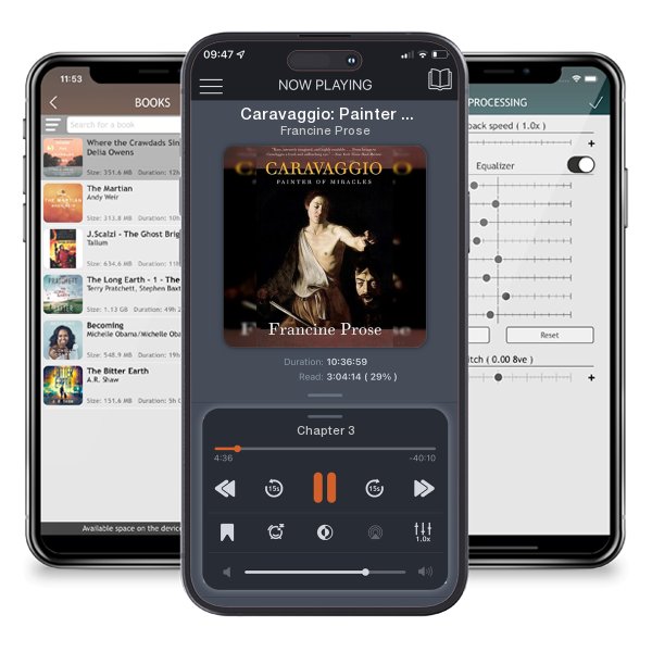 Download fo free audiobook Caravaggio: Painter of Miracles by Francine Prose and listen anywhere on your iOS devices in the ListenBook app.