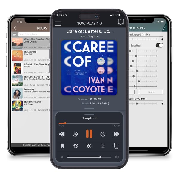 Download fo free audiobook Care of: Letters, Connections, and Cures by Ivan Coyote and listen anywhere on your iOS devices in the ListenBook app.