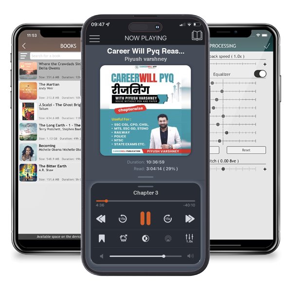 Download fo free audiobook Career Will Pyq Reasoning Book With Piyush Varshney by Piyush varshney and listen anywhere on your iOS devices in the ListenBook app.