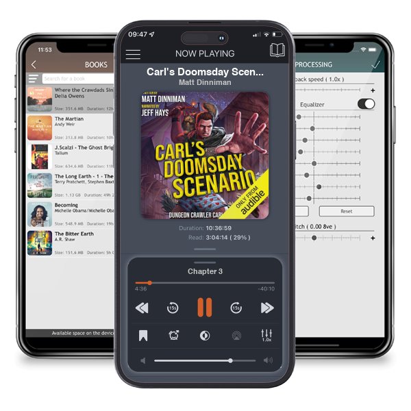 Download fo free audiobook Carl\'s Doomsday Scenario: Dungeon Crawler Carl, Book 2 by Matt Dinniman and listen anywhere on your iOS devices in the ListenBook app.