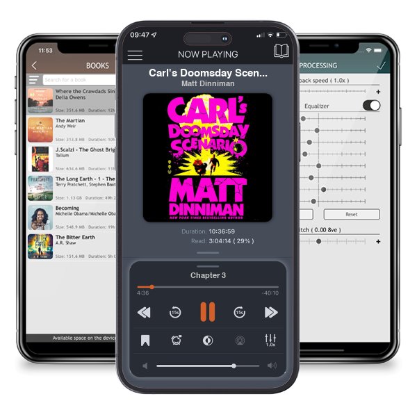Download fo free audiobook Carl\'s Doomsday Scenario (Dungeon Crawler Carl) by Matt Dinniman and listen anywhere on your iOS devices in the ListenBook app.