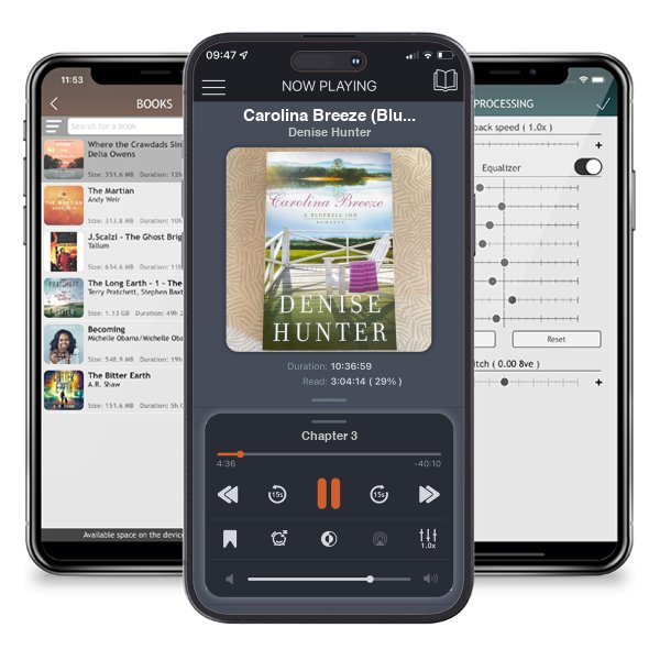 Download fo free audiobook Carolina Breeze (Bluebell Inn Romance) by Denise Hunter and listen anywhere on your iOS devices in the ListenBook app.