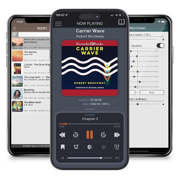 Download fo free audiobook Carrier Wave by Robert Brockway and listen anywhere on your iOS devices in the ListenBook app.