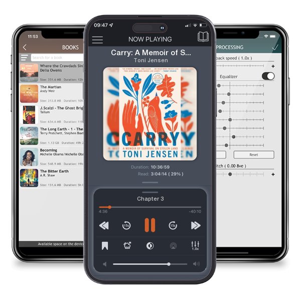 Download fo free audiobook Carry: A Memoir of Survival on Stolen Land by Toni Jensen and listen anywhere on your iOS devices in the ListenBook app.