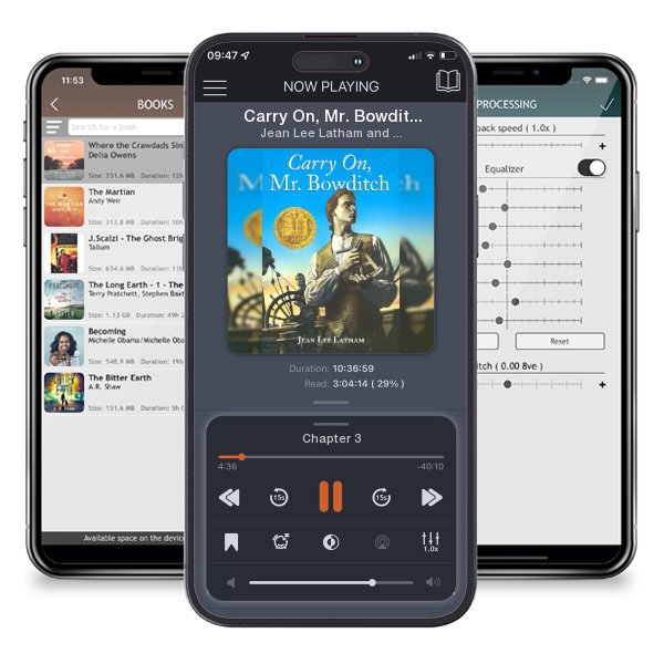 Download fo free audiobook Carry On, Mr. Bowditch by Jean Lee Latham and Mary R. Walsh and listen anywhere on your iOS devices in the ListenBook app.