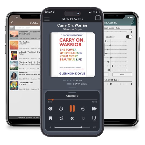 Download fo free audiobook Carry On, Warrior by Glennon Doyle and listen anywhere on your iOS devices in the ListenBook app.