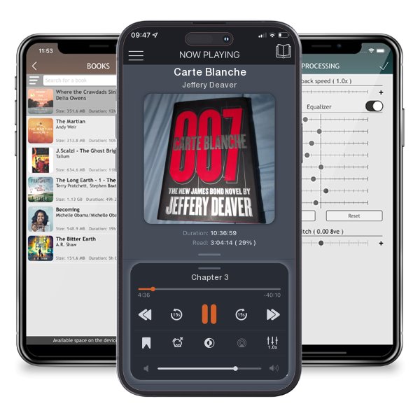 Download fo free audiobook Carte Blanche by Jeffery Deaver and listen anywhere on your iOS devices in the ListenBook app.