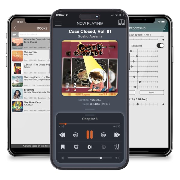 Download fo free audiobook Case Closed, Vol. 91 by Gosho Aoyama and listen anywhere on your iOS devices in the ListenBook app.