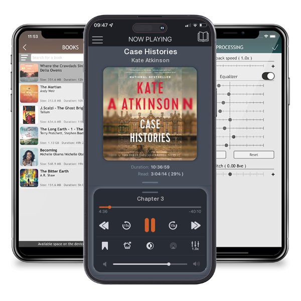 Download fo free audiobook Case Histories by Kate Atkinson and listen anywhere on your iOS devices in the ListenBook app.