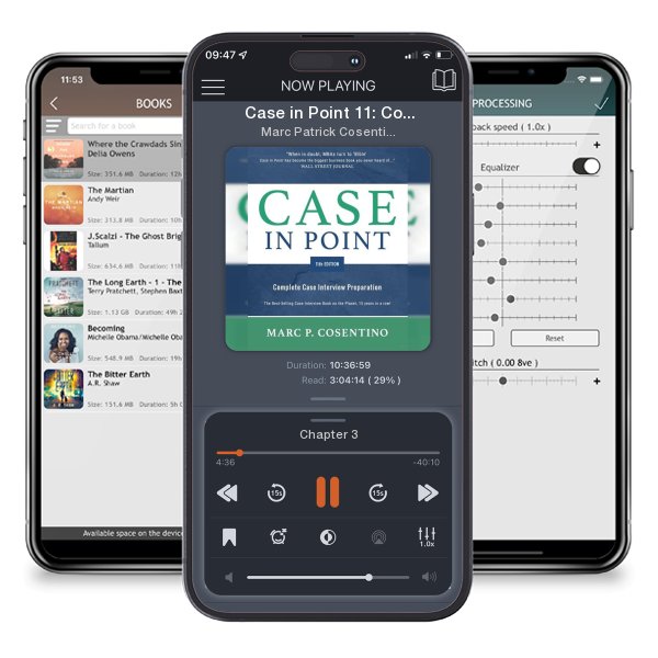 Download fo free audiobook Case in Point 11: Complete Case Interview Preparation by Marc Patrick Cosentino and listen anywhere on your iOS devices in the ListenBook app.