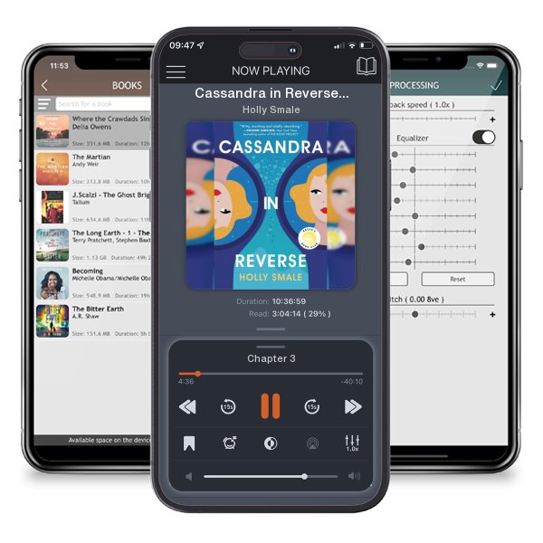 Download fo free audiobook Cassandra in Reverse: A Reese's Book Club Pick (Original) by Holly Smale and listen anywhere on your iOS devices in the ListenBook app.