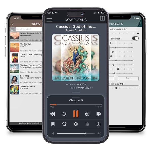 Download fo free audiobook Cassius, God of the Seas by Jaxon Charlton and listen anywhere on your iOS devices in the ListenBook app.