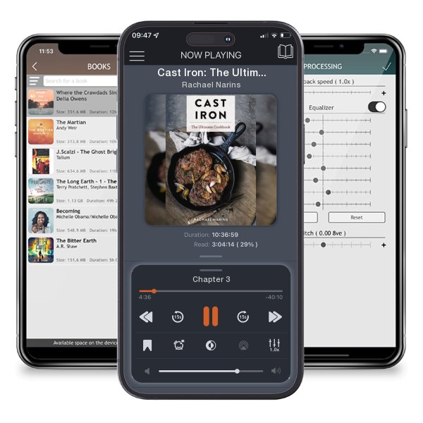 Download fo free audiobook Cast Iron: The Ultimate Cookbook With More Than 300 International Cast Iron Skillet Recipes by Rachael Narins and listen anywhere on your iOS devices in the ListenBook app.