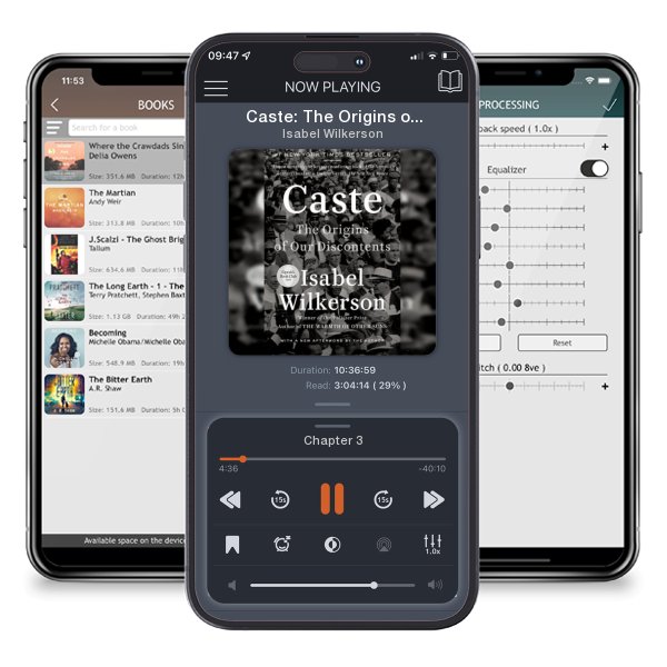 Download fo free audiobook Caste: The Origins of Our Discontents by Isabel Wilkerson and listen anywhere on your iOS devices in the ListenBook app.