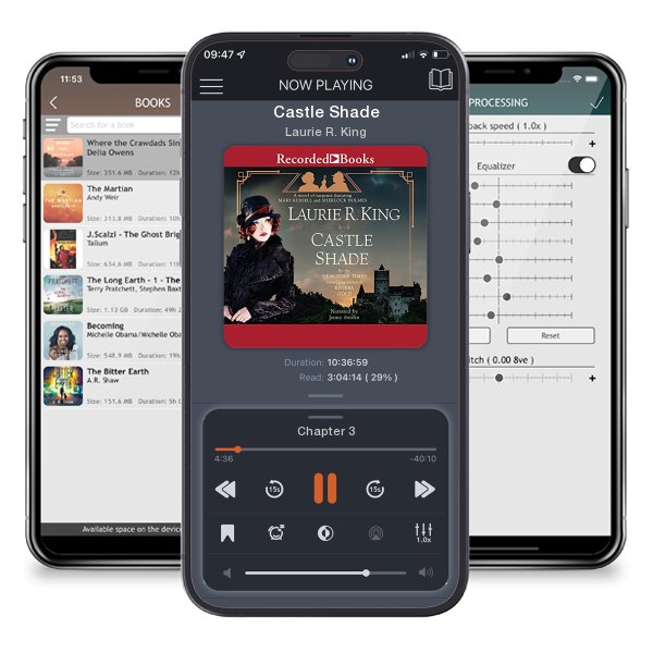 Download fo free audiobook Castle Shade by Laurie R. King and listen anywhere on your iOS devices in the ListenBook app.