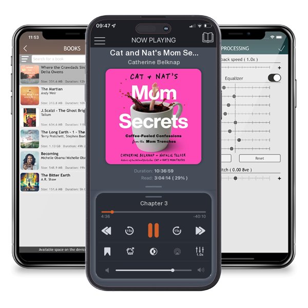 Download fo free audiobook Cat and Nat's Mom Secrets by Catherine Belknap and listen anywhere on your iOS devices in the ListenBook app.