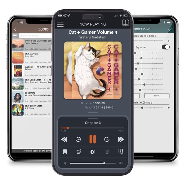 Download fo free audiobook Cat + Gamer Volume 4 by Wataru Nadatani and listen anywhere on your iOS devices in the ListenBook app.