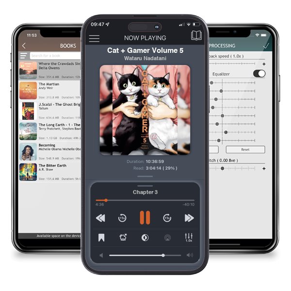 Download fo free audiobook Cat + Gamer Volume 5 by Wataru Nadatani and listen anywhere on your iOS devices in the ListenBook app.