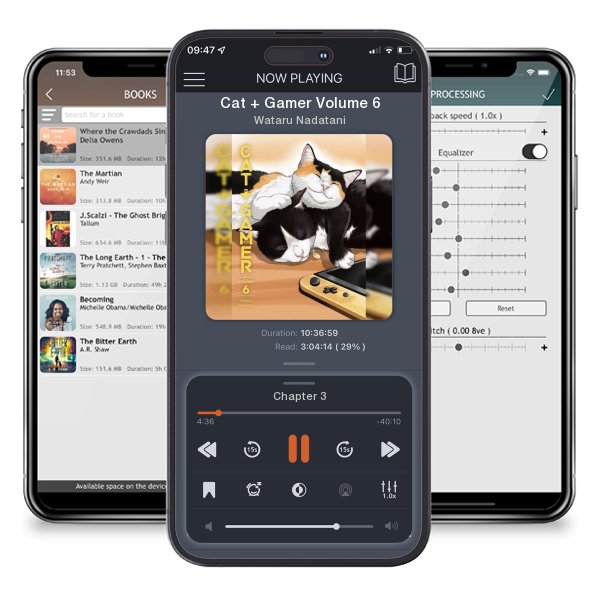 Download fo free audiobook Cat + Gamer Volume 6 by Wataru Nadatani and listen anywhere on your iOS devices in the ListenBook app.