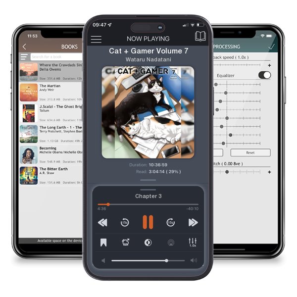Download fo free audiobook Cat + Gamer Volume 7 by Wataru Nadatani and listen anywhere on your iOS devices in the ListenBook app.