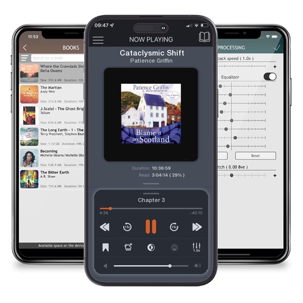 Download fo free audiobook Cataclysmic Shift by Patience Griffin and listen anywhere on your iOS devices in the ListenBook app.