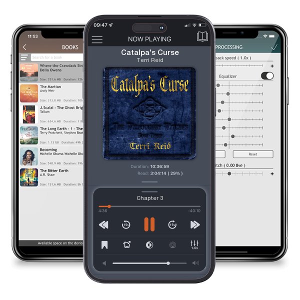 Download fo free audiobook Catalpa's Curse by Terri Reid and listen anywhere on your iOS devices in the ListenBook app.