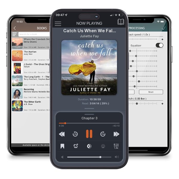 Download fo free audiobook Catch Us When We Fall by Juliette Fay and listen anywhere on your iOS devices in the ListenBook app.