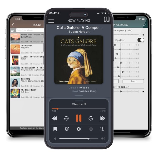Download fo free audiobook Cats Galore: A Compendium of Cultured Cats by Susan Herbert and listen anywhere on your iOS devices in the ListenBook app.