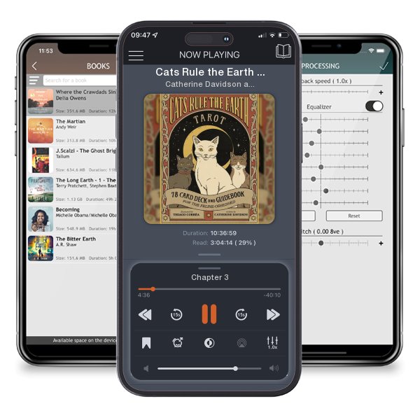 Download fo free audiobook Cats Rule the Earth Tarot: 78-Card Deck and Guidebook for the... by Catherine Davidson and Thiago Corrêa and listen anywhere on your iOS devices in the ListenBook app.