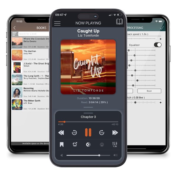 Download fo free audiobook Caught Up by Liz Tomforde and listen anywhere on your iOS devices in the ListenBook app.