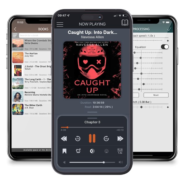 Download fo free audiobook Caught Up: Into Darkness, Book 2 by Navessa Allen and listen anywhere on your iOS devices in the ListenBook app.