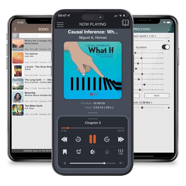 Download fo free audiobook Causal Inference: What If by Miguel A. Hernan and listen anywhere on your iOS devices in the ListenBook app.