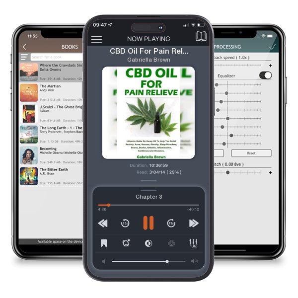 Download fo free audiobook CBD Oil For Pain Relief by Gabriella Brown and listen anywhere on your iOS devices in the ListenBook app.