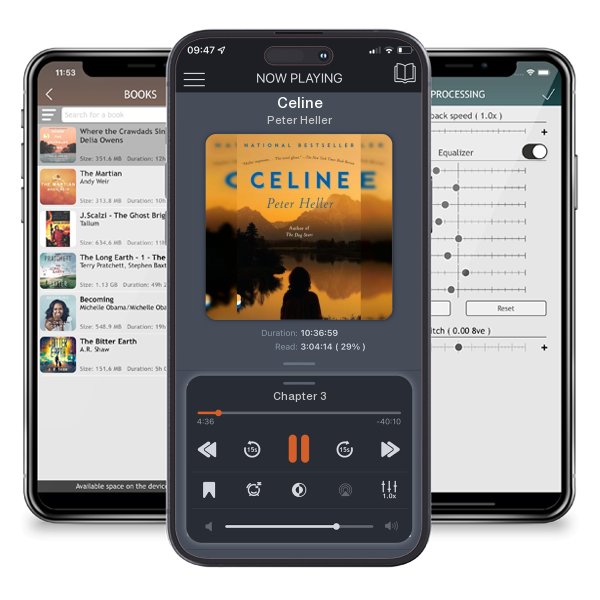 Download fo free audiobook Celine by Peter Heller and listen anywhere on your iOS devices in the ListenBook app.