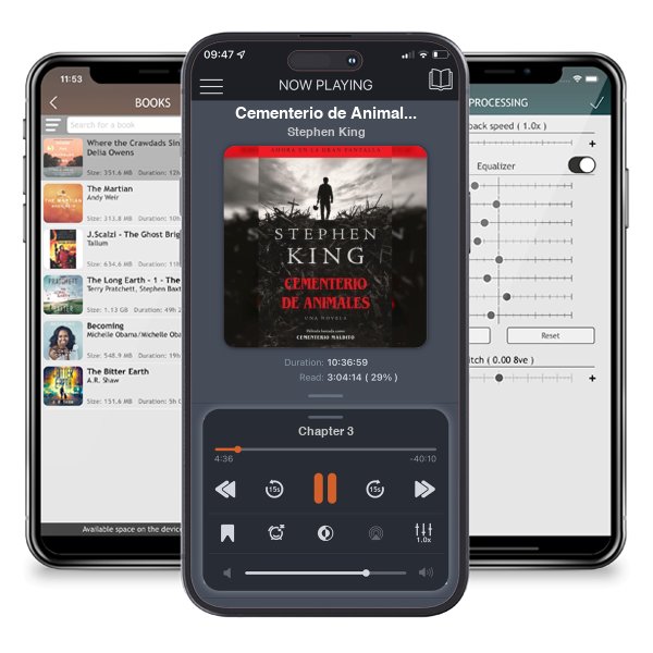 Download fo free audiobook Cementerio de Animales / Pet Sematary by Stephen King and listen anywhere on your iOS devices in the ListenBook app.