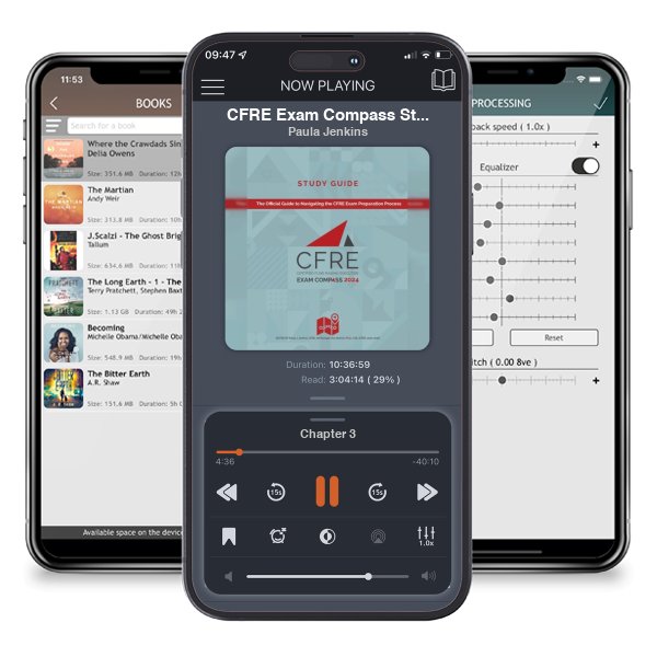 Download fo free audiobook CFRE Exam Compass Study Guide 2024 by Paula Jenkins and listen anywhere on your iOS devices in the ListenBook app.