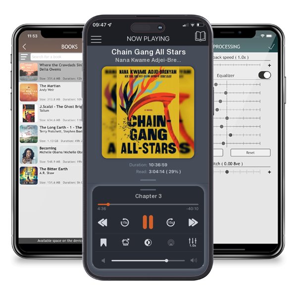 Download fo free audiobook Chain Gang All Stars by Nana Kwame Adjei-Brenyah and listen anywhere on your iOS devices in the ListenBook app.