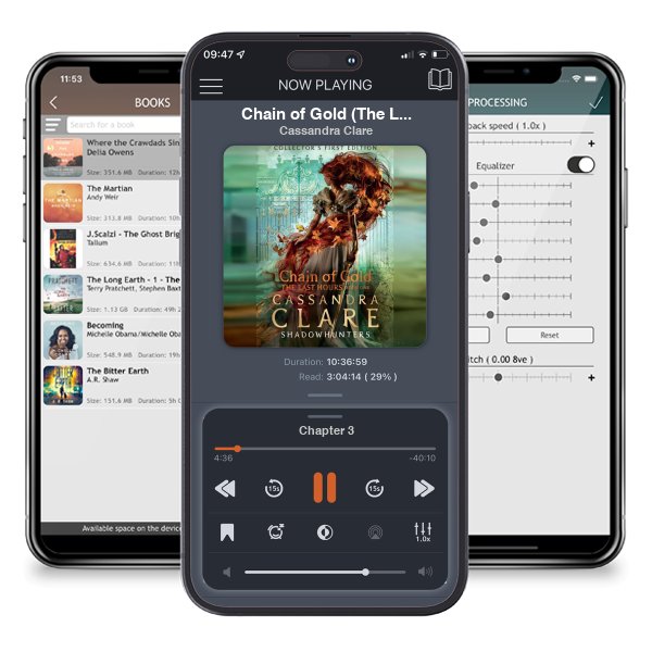 Download fo free audiobook Chain of Gold (The Last Hours, #1) by Cassandra Clare and listen anywhere on your iOS devices in the ListenBook app.