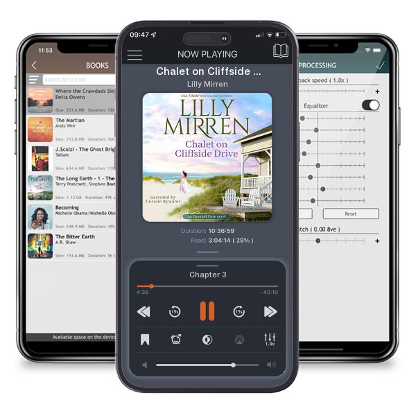 Download fo free audiobook Chalet on Cliffside Drive by Lilly Mirren and listen anywhere on your iOS devices in the ListenBook app.