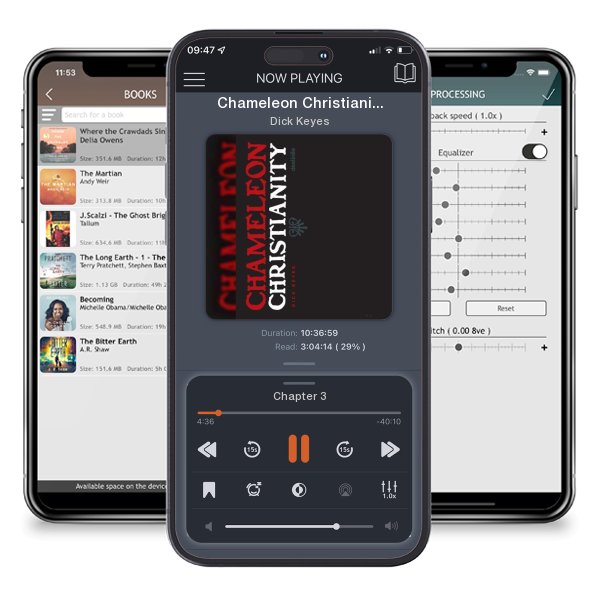 Download fo free audiobook Chameleon Christianity by Dick Keyes and listen anywhere on your iOS devices in the ListenBook app.