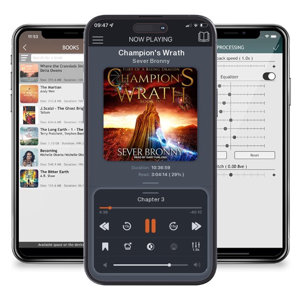 Download fo free audiobook Champion's Wrath by Sever Bronny and listen anywhere on your iOS devices in the ListenBook app.