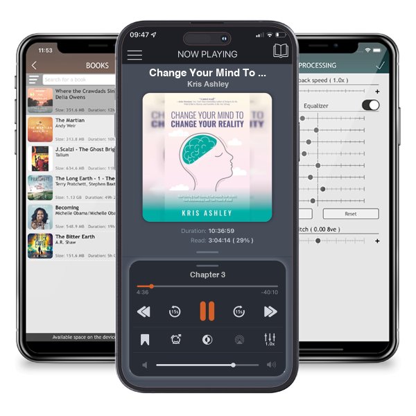 Download fo free audiobook Change Your Mind To Change Your Reality: How Shifting Your Thinking Can Unlock Your Health, Your Relationships, and Your Peace of Mind by Kris Ashley and listen anywhere on your iOS devices in the ListenBook app.