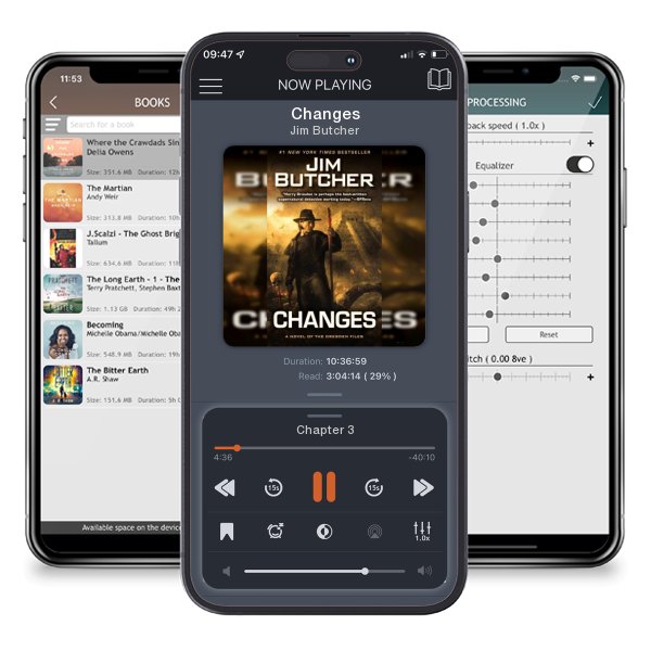 Download fo free audiobook Changes by Jim Butcher and listen anywhere on your iOS devices in the ListenBook app.