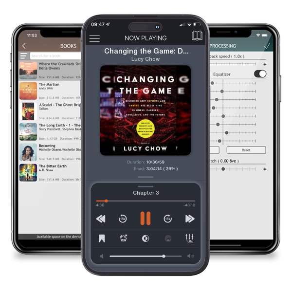 Download fo free audiobook Changing the Game: Discover How Esports and Gaming Are... by Lucy Chow and listen anywhere on your iOS devices in the ListenBook app.