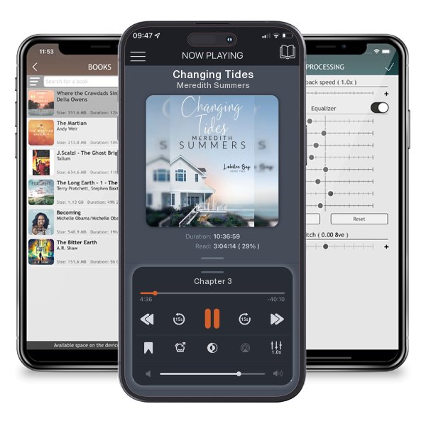 Download fo free audiobook Changing Tides by Meredith Summers and listen anywhere on your iOS devices in the ListenBook app.